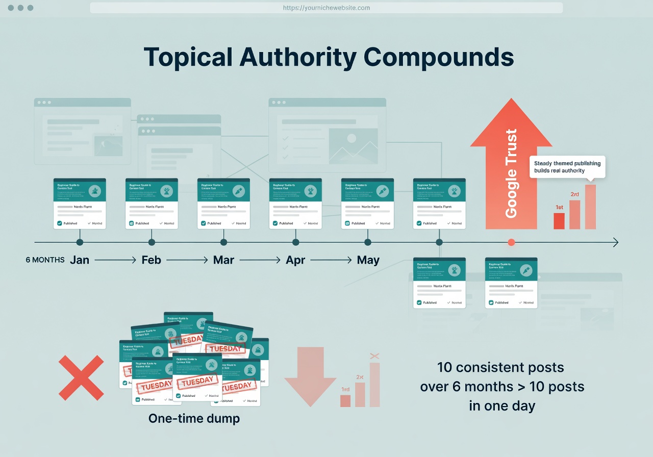 Topical authority compounds