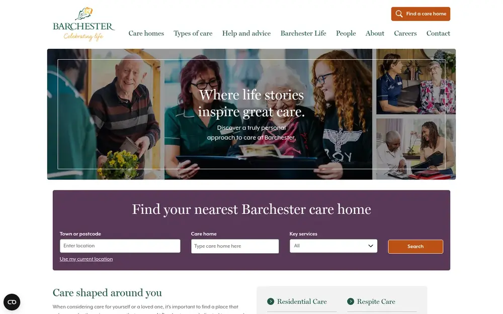 Barchester website