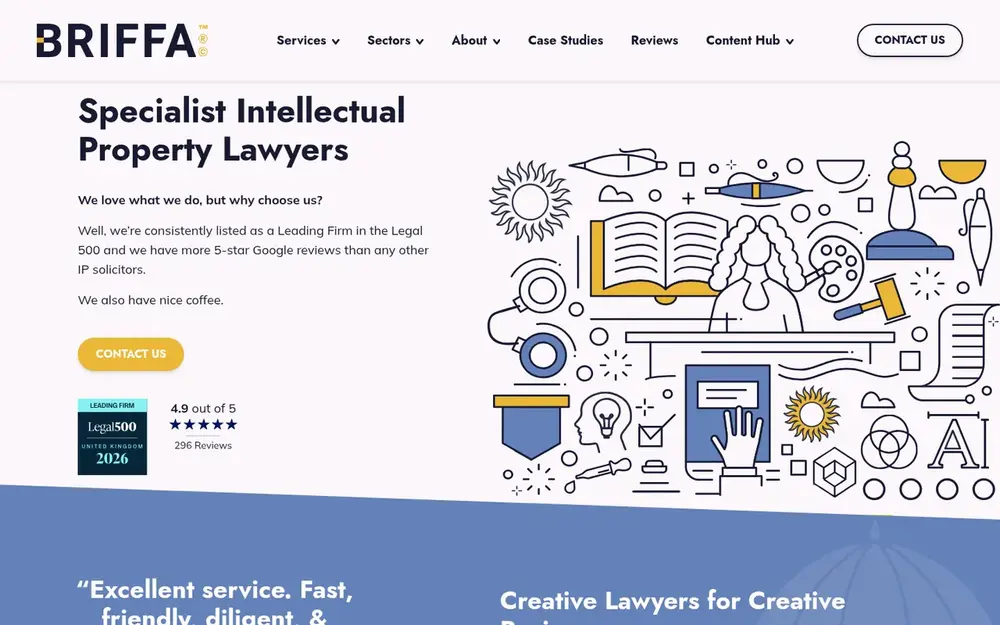 Briffa homepage as it is today