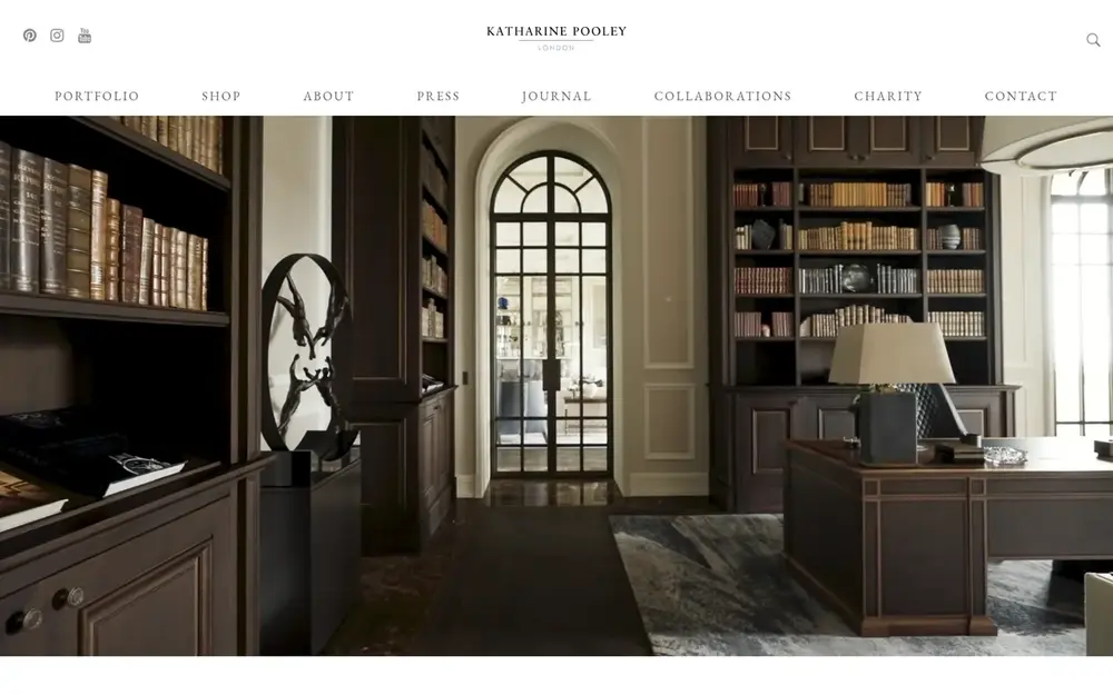 Katharine Pooley website