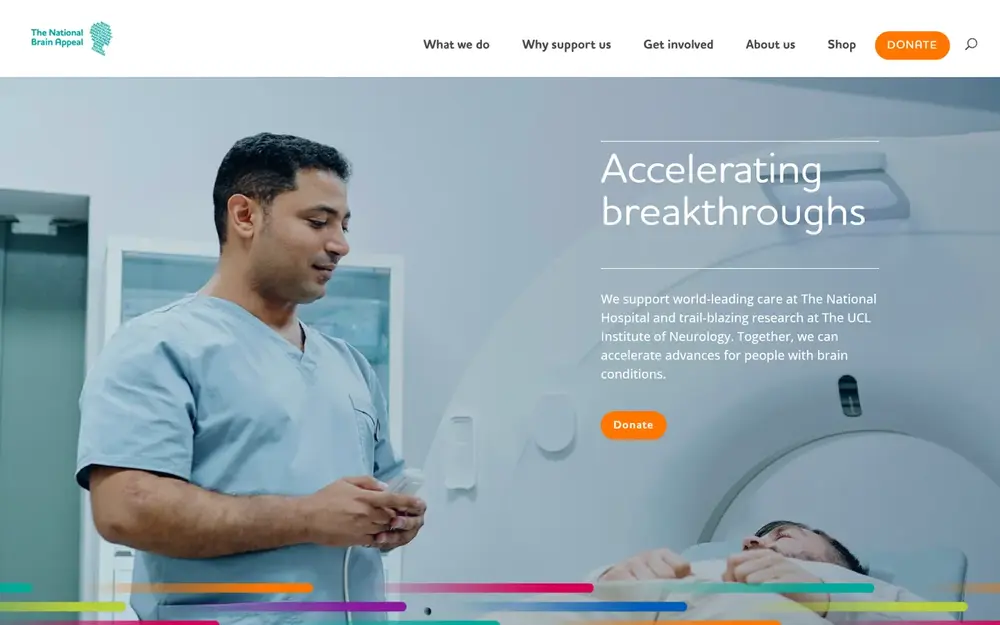 The National Brain Appeal website