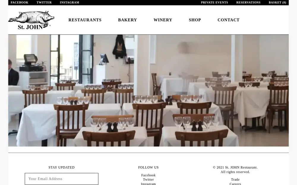 St. JOHN website