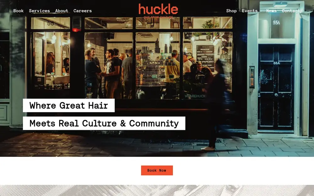 Huckle website