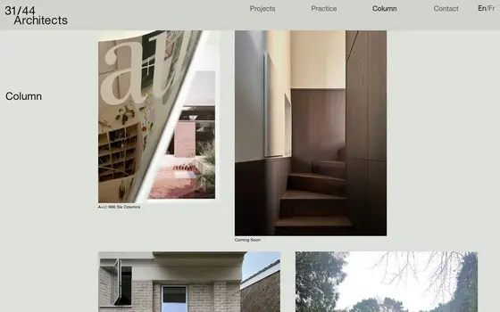31/44 Architects website