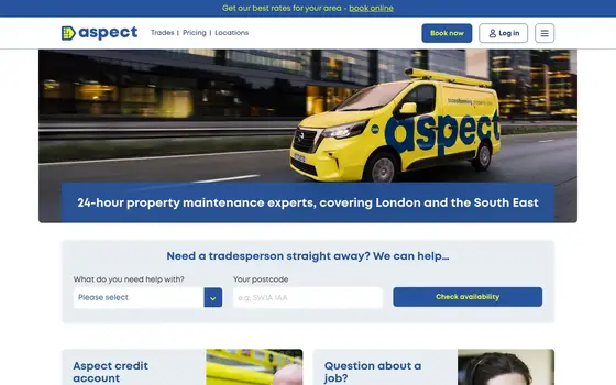 Aspect website