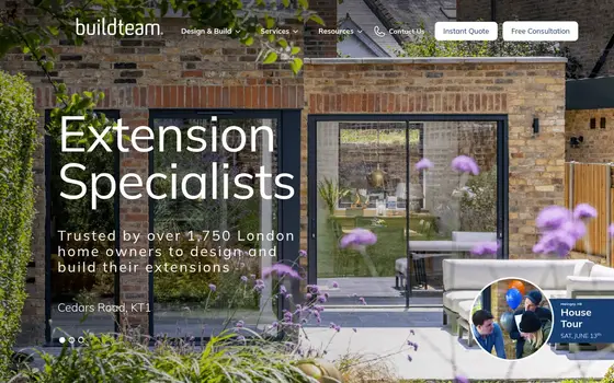 Buildteam website