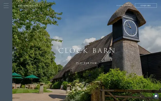 Clock Barn website