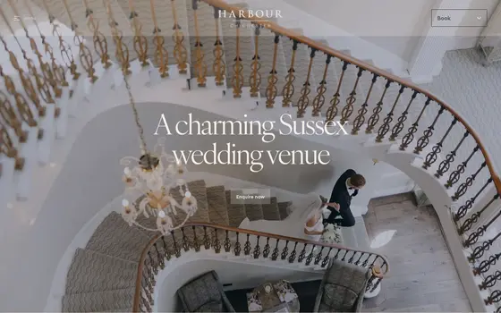 Harbour Hotel Chichester Weddings website