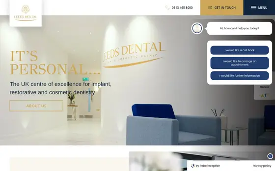 Leeds Dental Clinic website