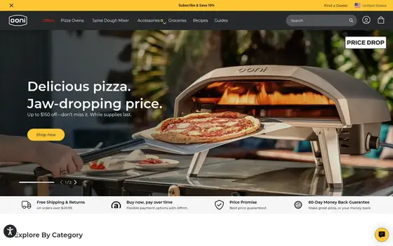 Ooni website