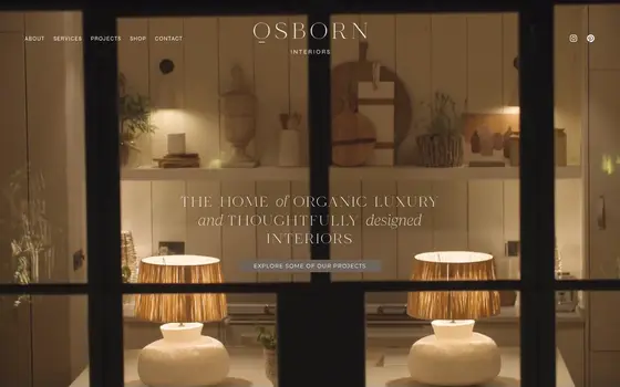 Osborn Interiors website