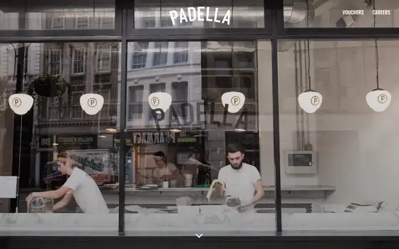 Padella website