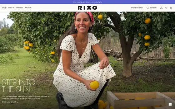 RIXO website