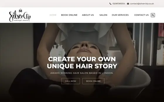 SilverClip website