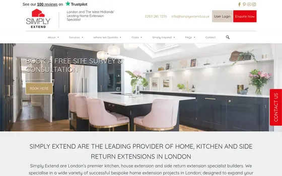 Simply Extend website
