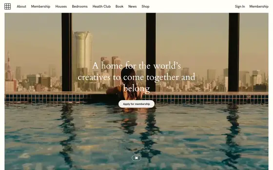 Soho House website
