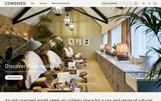 Cowshed website