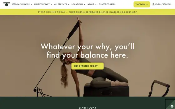 Ten Health & Fitness website