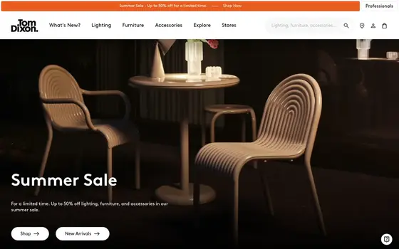 Tom Dixon website