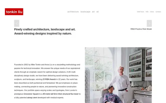 Tonkin Liu website