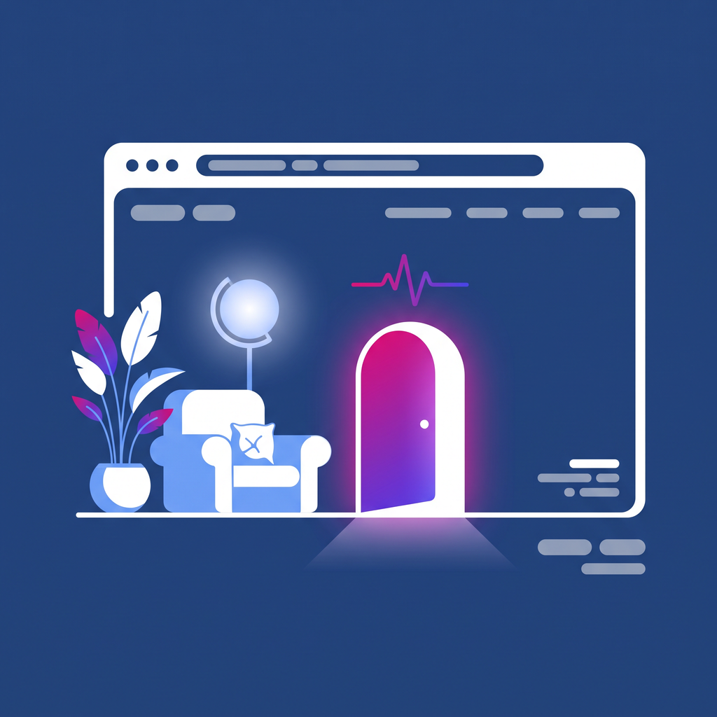 A website acting as a practice's front door