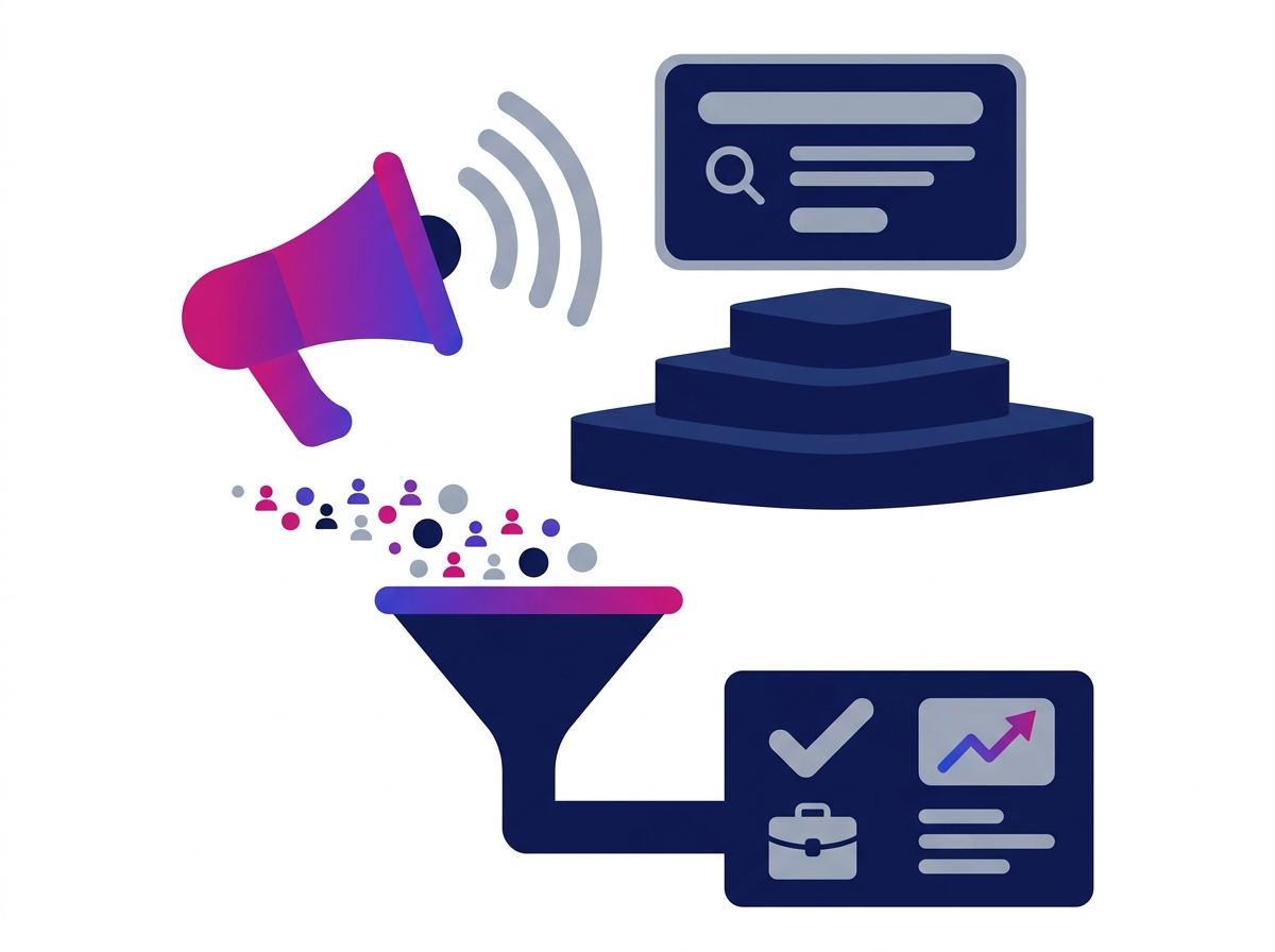 Advertising generating qualified enquiries for a professional firm