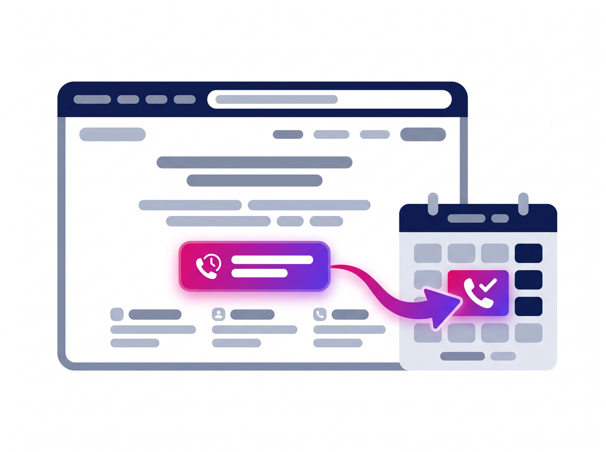 A clear service page turning a visitor into an enquiry