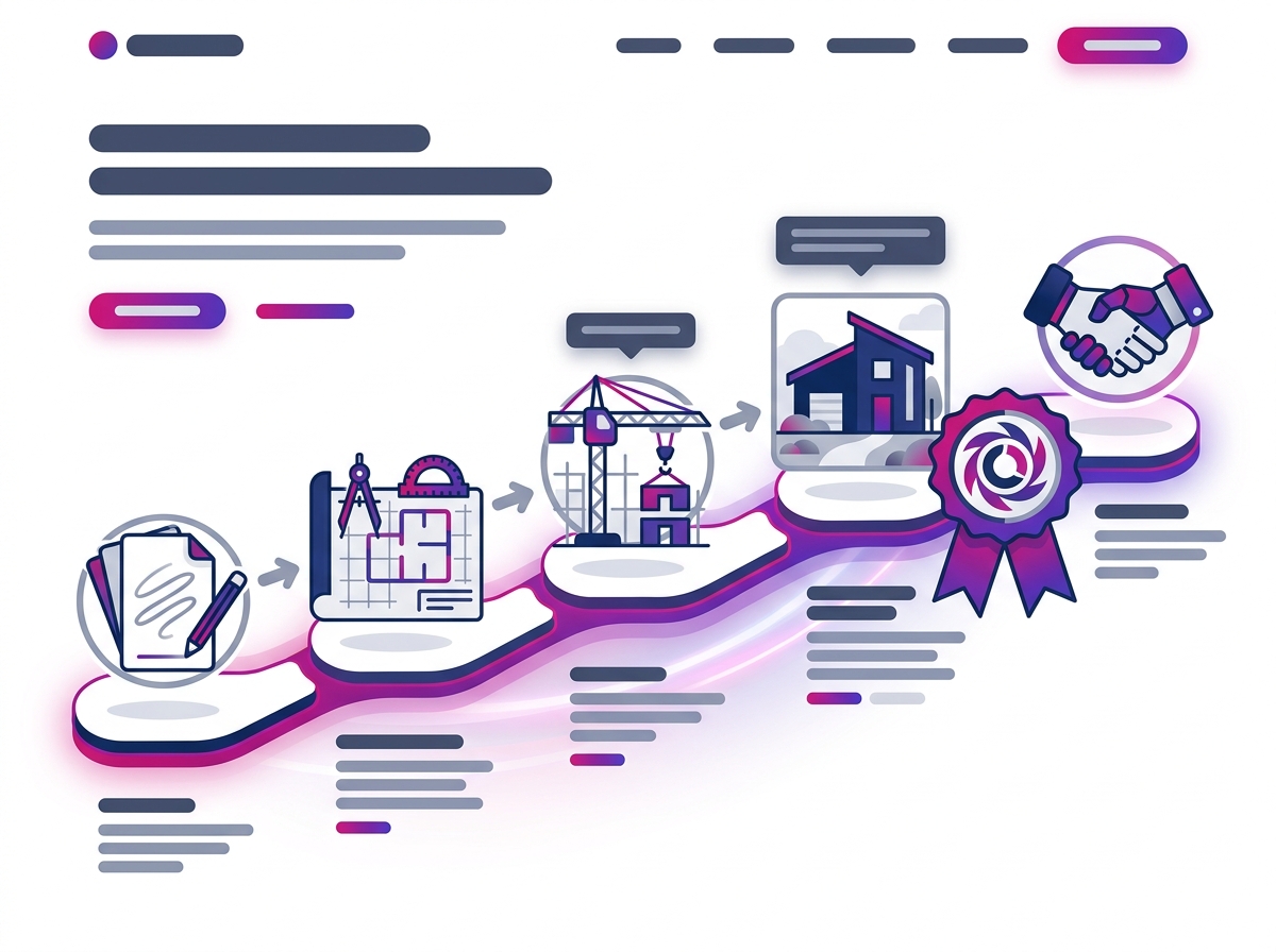 Credentials and process reassuring a commissioning client