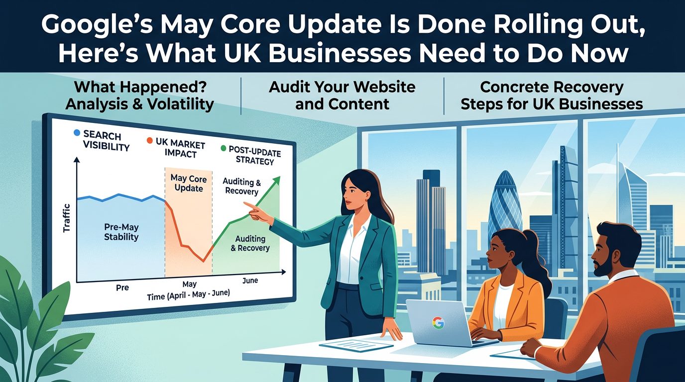 Google's May Core Update Is Done Rolling Out, Here's What UK Businesses Need to Do Now
